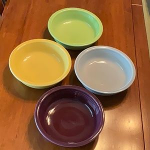 4 Fiesta 7” Bowls